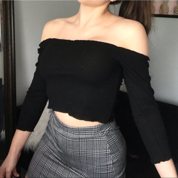 Zaful Tops - Off The Shoulder Top